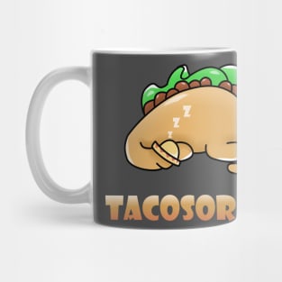 Cartoon Tacosaurus Mug